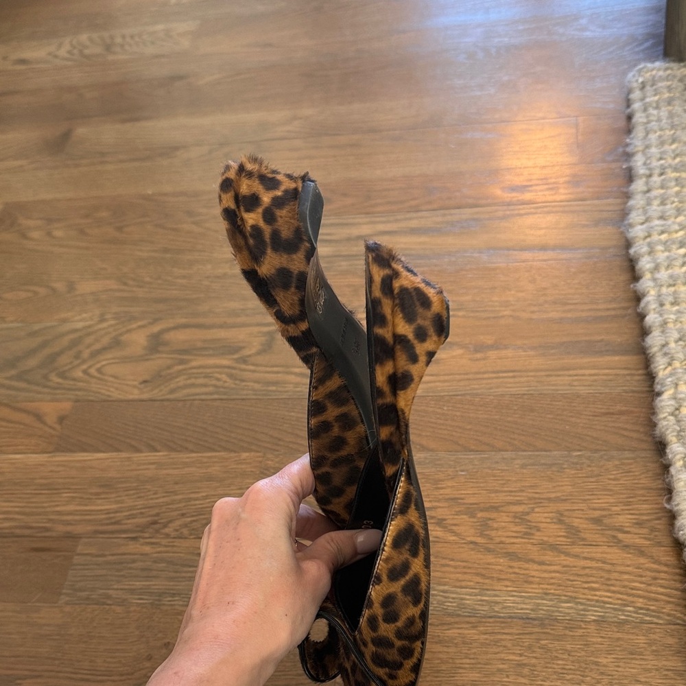 Prada Leopard Print Mules - Picture 4 of 5